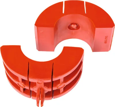 Zdjęcie produktu dla Zestaw szczęk zaciskowych ROTHENBERGER do ROCUT 110, 56 mm, 2 półpanewki - 55024