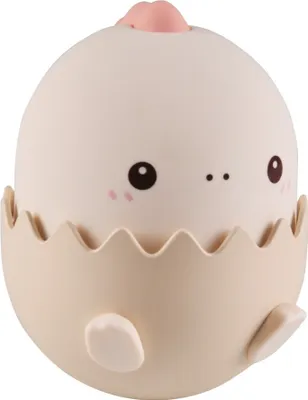 Obrázok produktu pre Stolná LED lampa na batérie Baby Dino, ružová, 0,75 W, teplá biela, 63,75 lm, plast, rozmery: 12,5 x 10,9 x 10,9 cm, IP20, Polux