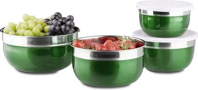 Image de 4 different sizes of kitchen bowls