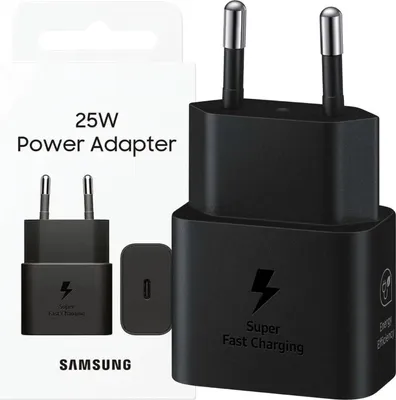 Image de Samsung Ep-T2510Nbegww Gan Usb-C 25W Sfc Charger - Noir