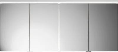 Immagine prodotto di burgbad Lin20 Armoires de toilette avec éclairage LED, 4 portes, 1600x700x170mm, SPQK160F5355, SPQK160F5355