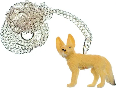 Produktbild von Wüstenfuchs Fuchs Kette Halskette Miniblings Wald Tier Fennek Waldtier 45cm
