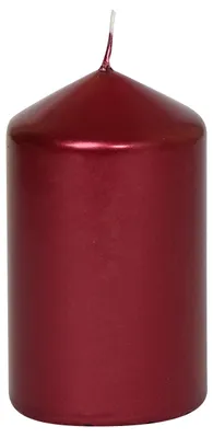 Produktbild von Stumpenkerzen "Edelglanz" Altrot 100/57 mm, 12 Stück