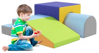 Obrázok produktu pre HOMCOM Sada 4 penových kociek pre deti vo veku 1–3 roky