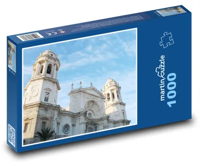 Obrázek produktu pro Puzzle 1000 Katedrála v Cádizu - Španělsko - martinpuzzle