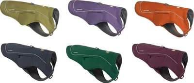 Produktbild von Ruffwear Overcoat Fuse Jacke, Farbe:Purple Sage, Größe:XL