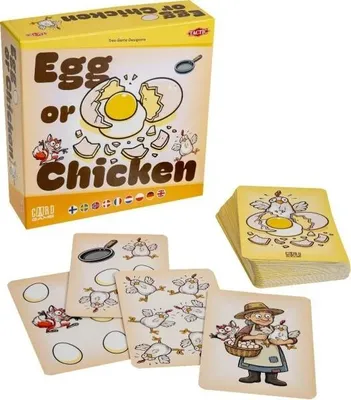 Produktbild von Tactic Egg or Chicken, Kartenspiel, Familie, 7 Jahr(e)