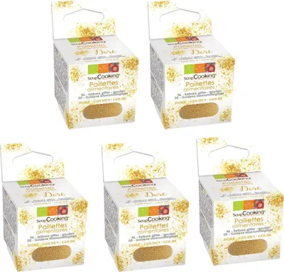 Zdjęcie produktu dla Złote płatki jadalne 25 g