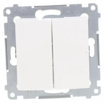 Obrázok produktu pre Kontakt-Simon DW5B.01/11, Plast, Biela, IP44, 250 V, 10 A, 75 mm