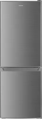 Produktbild von homeX Kühlschrank mit Gefrierfach | Kühl-Gefrierkombination freistehend | 173 Liter Nutzinhalt | CFS1110-S silber