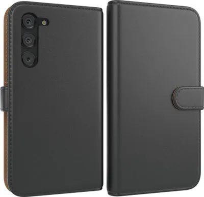 Produktbild von EAZY CASE Business Hülle für Samsung Galaxy S23 Plus klappbar, Premium Kunstleder Handyhülle mit Kartenfach