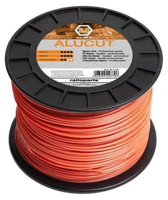 Produktbild von Mähfaden ALUCUT 2,4mm 360m Trimmerfaden 6-Kant Nylonfaden