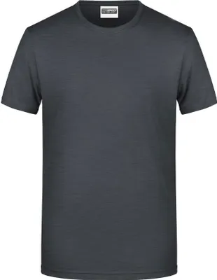 Produktbild von Men's Basic-T Herren T-Shirt in klassischer Form black-heather, Gr. L