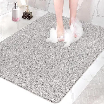 Produktbild von Famanu Duschmatte Antirutsch, Extra Groß, 80 x 100 cm - PVC-Luffa, Schnell Trocknend