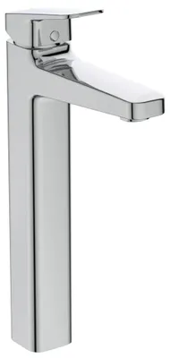 Einhebel-Waschtischarmatur Standmontage Chrom mit Ablauf