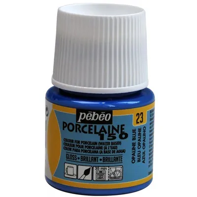 Immagine prodotto di Pebeo Porcelaine 150, 45 ml, 23 Blu opale