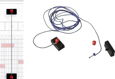 Produktbild von Terminzeiger magnetisch 2000mm blau