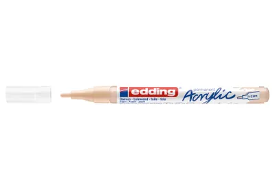 Produktbild von Edding 5300 Acrylmarker Fein, Beige, Beige, Fein, 1 mm, 2 mm, Tinte auf Wasserbasis
