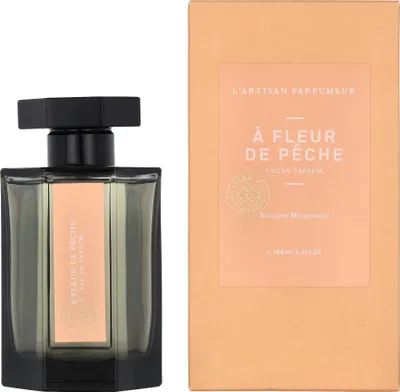 Zdjęcie produktu dla L'Artisan Parfumeur À Fleur de Pêche, Unisex, 100 ml, Jaśmin, Paczula, Brzoskwinia, Alcohol Denat., Parfum (Fragrance), Aqua (Water), Linalool, Limonene, Butyl...
