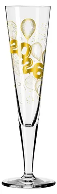 Produktbild von Ritzenhoff Brillantnacht Champagnerglas RDT 2026, Champusglas, Champagner Glas, Kristallglas, 205 ml, 1079016