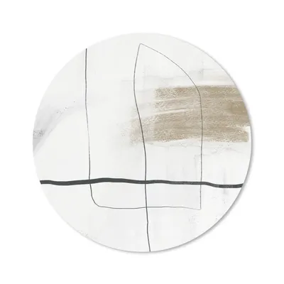 Produktbild von MuchoWow® Mauspad Mousepad Kunst - Minimalismus - Abstrakt 20x20 cm - Mousepads - Maus Mat - Pad - Mausunterlage - Schreibtischmatte