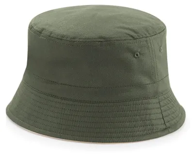 Produktbild von Beechfield - Schlapphut wendbar für Herren/Damen Uni FK1567 (L-XL) (Oliv/Steinfarben)
