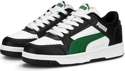Produktbild von PUMA Rebound JOY Lo Jr Kinder Sportschuhe 38198413 - weiß r. 37.5
