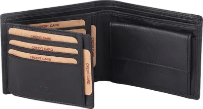 Produktbild von Benthill Geldbörse Herren Echt Leder - Portemonnaie mit RFID-Schutz - Männer Geldbeutel - Portmonee