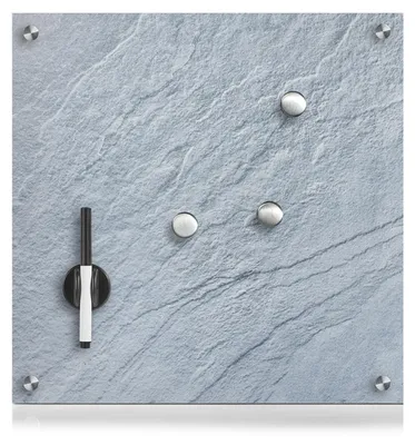 Produktbild von Memoboard Glas Schiefer ZELLER Present