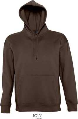 Image de SOLs 13251 | Sweat à capuche Slam / Sweat à capuche femme - Couleur : Chocolate - Taille : XS