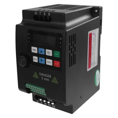 Productafbeelding van 1,5 kW frequentieomvormer, 380 VAC, driefasig. VFD-toerentalregelaar