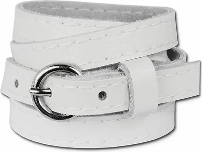 Produktbild von SilberDream Armband Leder -gegerbtes Rindsleder- weiß Damen Herren LAC560W