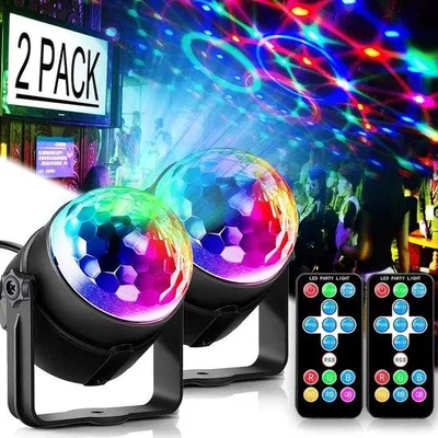 Productafbeelding van Discolamp - Discobal - Discolicht - Feestverlichting - Discoball - LED