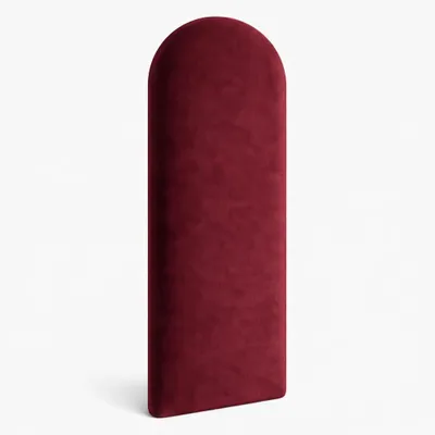 Produktbild von Polsterpaneel - Wandkissen 70x25cm - Wandpolster - Bettkopfteil - Wandpaneel 3D Dunkelrot