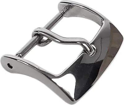 Produktbild von Minott Lederband Ersatzschließe Dornschließe aus Edelstahl 22322S, Anstoß:8 mm