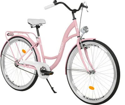 Produktbild von Milord Komfort Fahrrad Damenfahrrad Retro, 28 Zoll, Rosa, 1 Gang