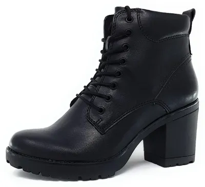 Produktbild von Marco Tozzi Damenschuhe Stiefel Schnürer Schnürstiefel Schwarz Festlich