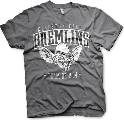 Produktbild von Team Kingston Falls Gremlins of 1984 T-Shirt - X-Large - DarkGrey