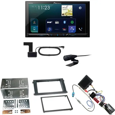 Produktbild von Pioneer SPH-DA230DAB CarPlay Android Auto Einbauset für Porsche Cayenne bis 2006