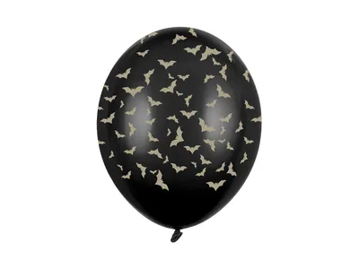 Zdjęcie produktu dla Balony Kreatywne - Nietoperze 30 cm, Stwórz Niezapomnianą Atmosferę Halloween!