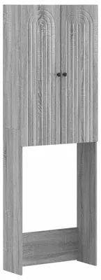 Zdjęcie produktu dla vidaXL Szafka pod umywalkę ALKMAAR, kolor Sonoma, 66 x 25,5 x 190 cm