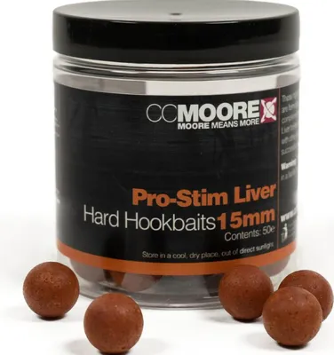 Zdjęcie produktu dla Kulki Cc Moore Pro-Stim Liver Hard Hookbaits 18Mm