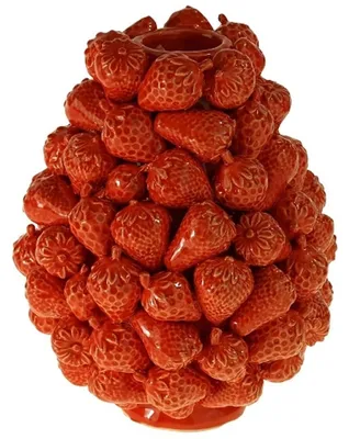 Produktbild von Werner Voß Vase Erdbeeren Rot (25cm)