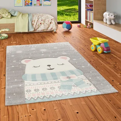 Produktbild von Kinder Teppich Maui Kids Bär, Größe:160x230 cm