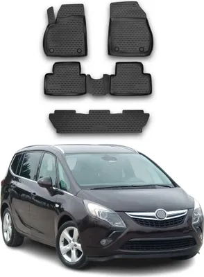 Image de OMAC Tapis de sol pour Opel Zafira Tourer C 2011-2019 5 places en caoutchouc