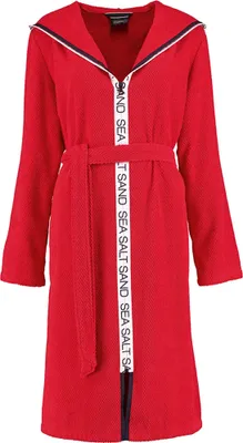 Produktbild von Cawö Damen-Kurzmantel mit Kapuze und Reißverschluss 3101 Farbe rot Größe XL