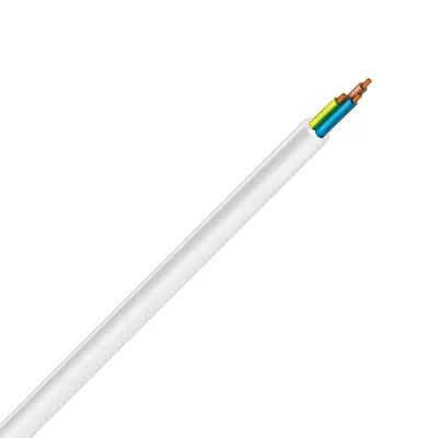 Produktbild von Kabel Flexibel Innen 3 x 1.5mm² Weiss Rv-k Weiß
