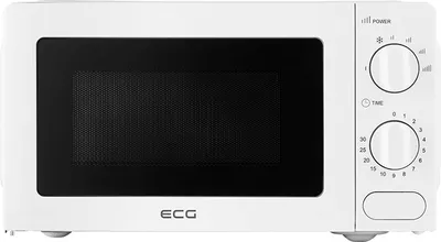Zdjęcie produktu dla ECG MTM 1771 WE, Blat, Mikrofalówka Solo, 17 l, 700 W, obrotowy, Biały