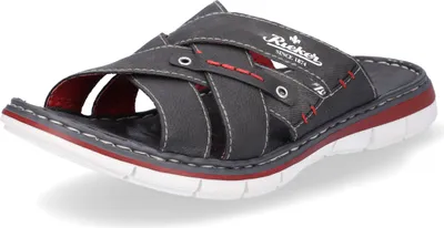 Produktbild von Rieker 25199 Schuhe Herren Sandalen Pantoletten Clogs, Größe:43 EU, Farbe:Grau