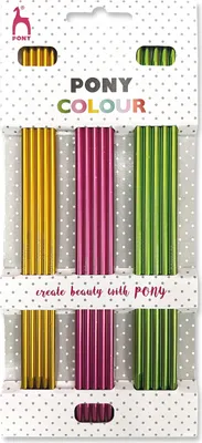 Produktbild von Pony COLOUR Nadelspiele im Set, 3.50 - 4.50 mm